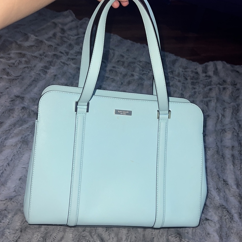 Kate spade baby blue tote bag